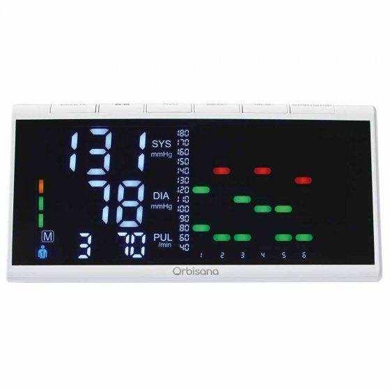 Bloeddrukmeter voor de bovenarm 