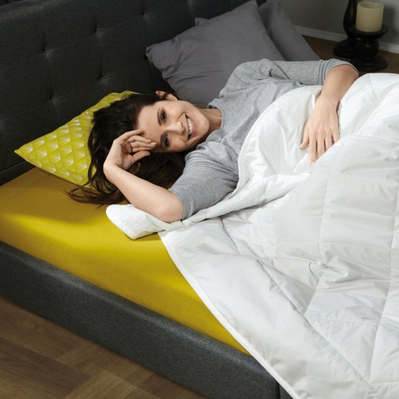 Deken met vulling van kameelhaar, 135 x 200 cm 