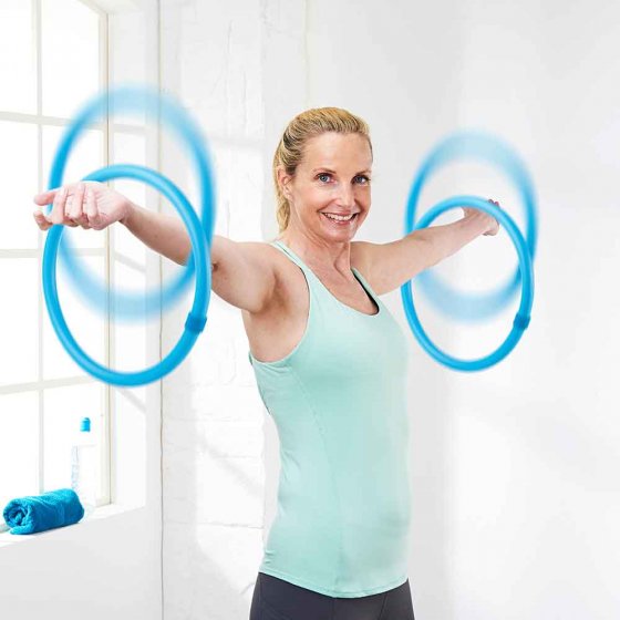 Hoelahoepset voor uw armen 