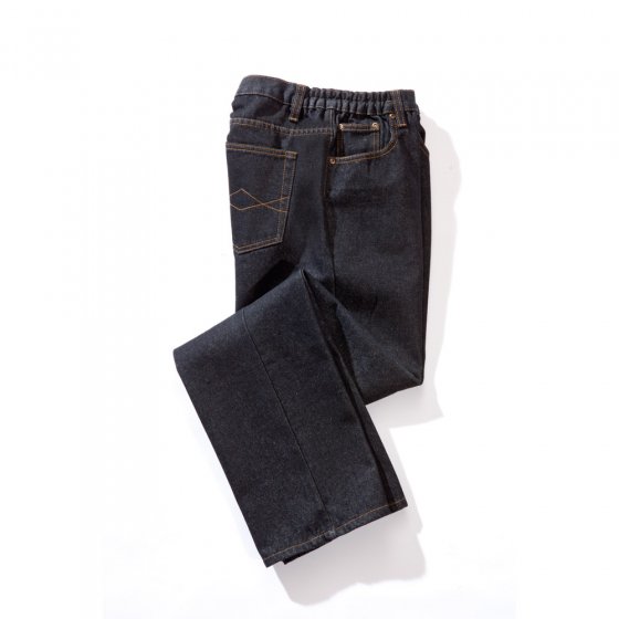 Jeans met elastische band in set 