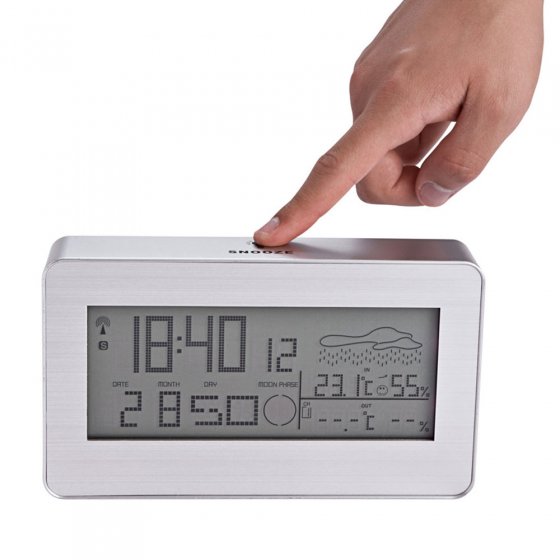 Radiografisch weerstation met extra groot lcd-display 