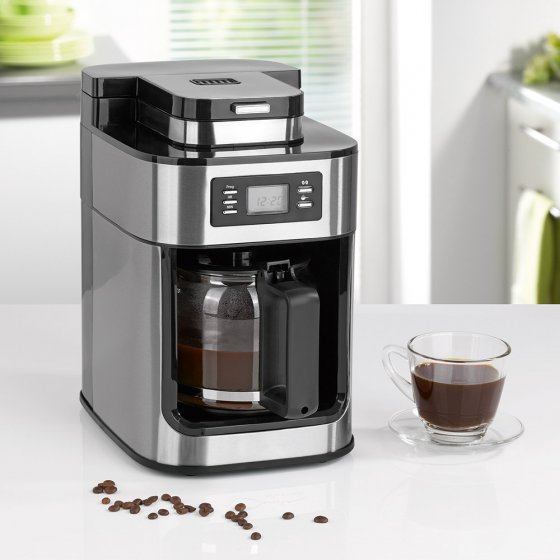 Koffiezetapparaat met maalwerk 