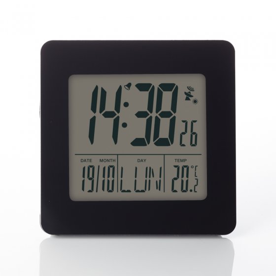 Radiowekker met temperatuurweergave 