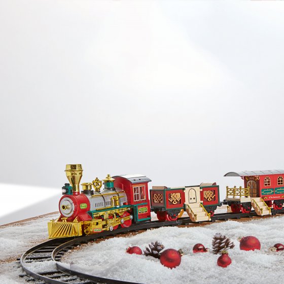 Train de Noël animé 