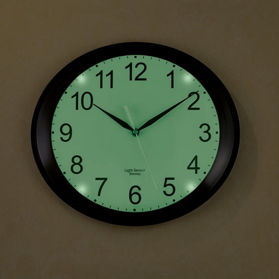 Led-wandklok ’Ovalis’ 