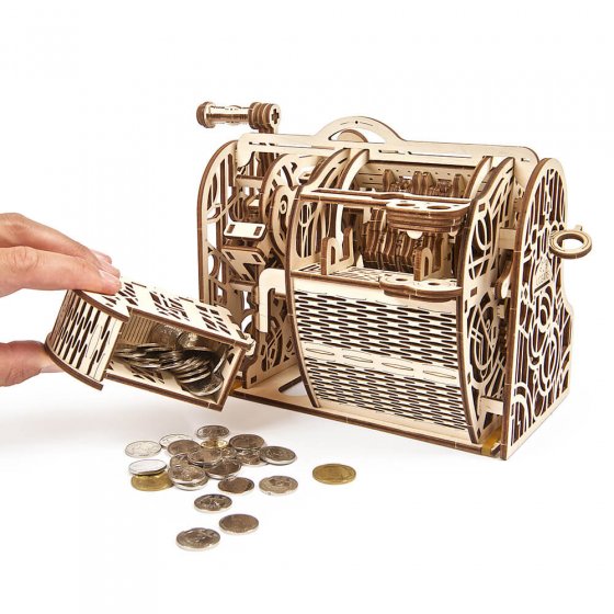 Caisse enregistreuse en bois 