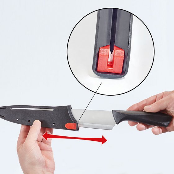 Jeu de couteaux avec aiguiseur 