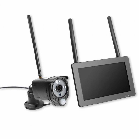 Caméra de surveillance extérieure avec écran 