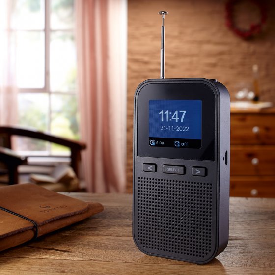 Radio de poche DAB+ avec écran en couleur 