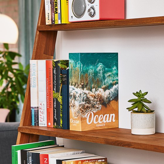 Livre coffre-fort avec serrure à barillet « Ocean » 