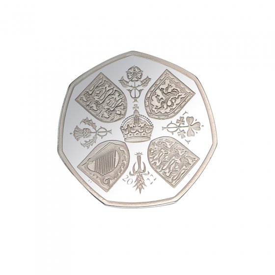 50 pence Roi Charles III 