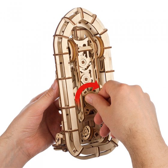 Houten model hovercraft 