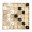 Houten spel "Dobbelstenen-dames" - 2