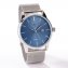 Milanese horloge 'Blue-Silver' - 2