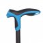 Wandelstok Soft Step, blauw - 2