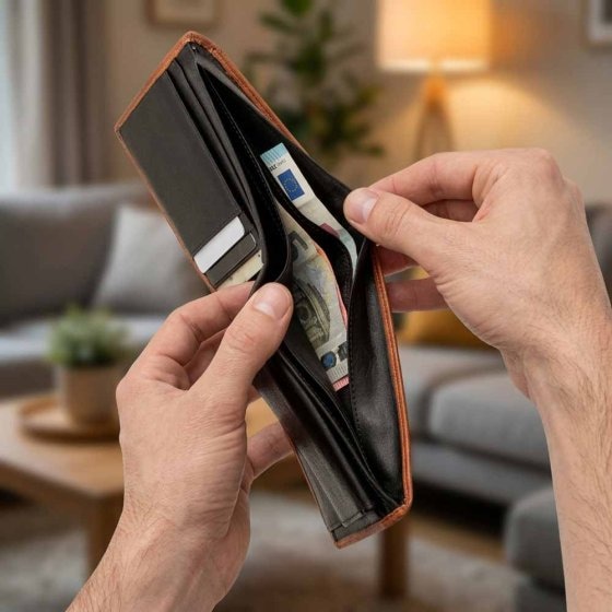 Elegante RFID-beveiligde portemonnee 