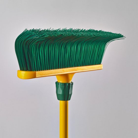 Klauwbezem + klauwveger en blik 