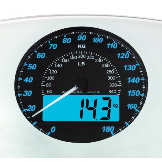 Pèse-personne compte-tours 