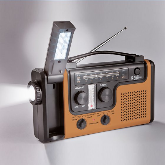 Multifunctionele radio 'Vintage Gold' 