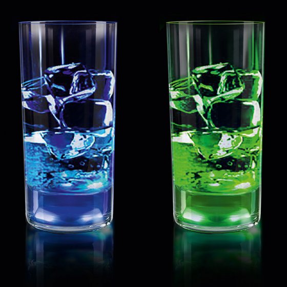 Drinkglas met verlichting 'Magic' 