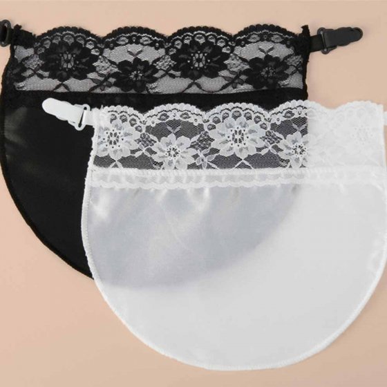 Empiècement décolleté en dentelle 