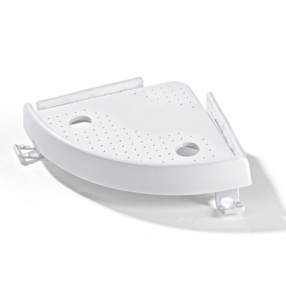 Étagère d'angle à tension 