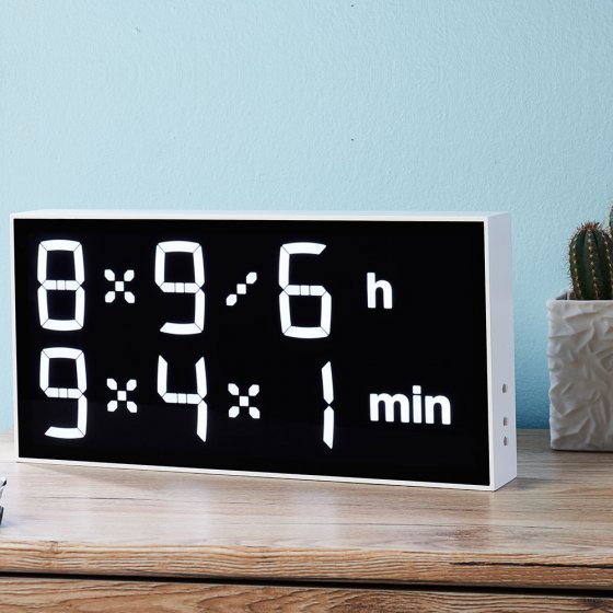 Horloge numérique LED  "Albert Clock" 