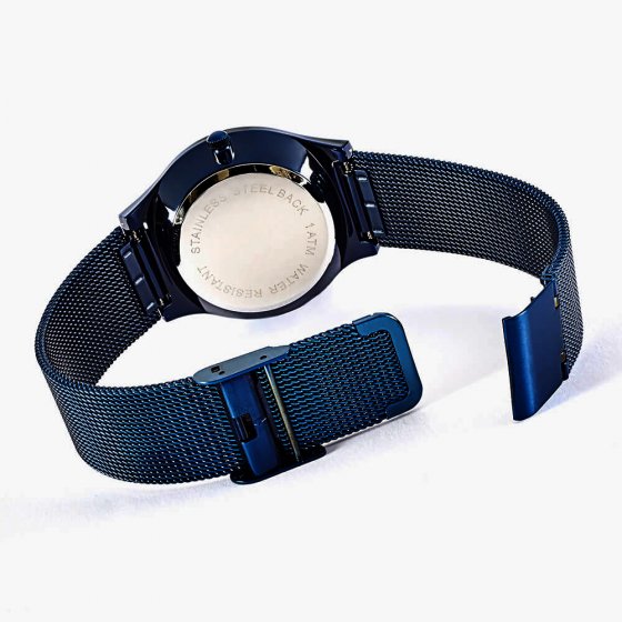 Montre plate  "Azzurro" 