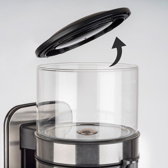 Machine à café en acier inox 