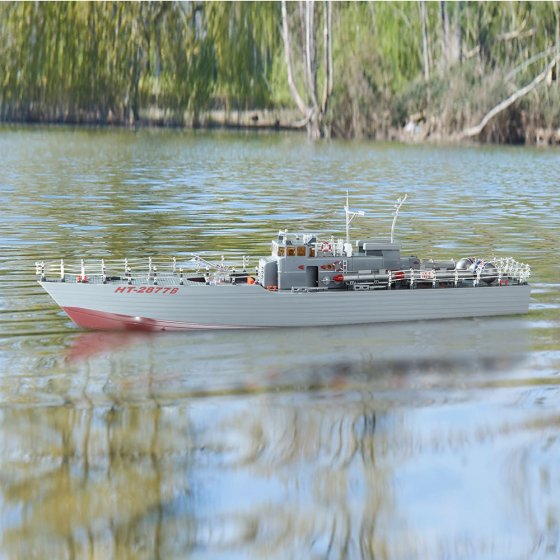 Radiografisch bestuurbare torpedoboot 