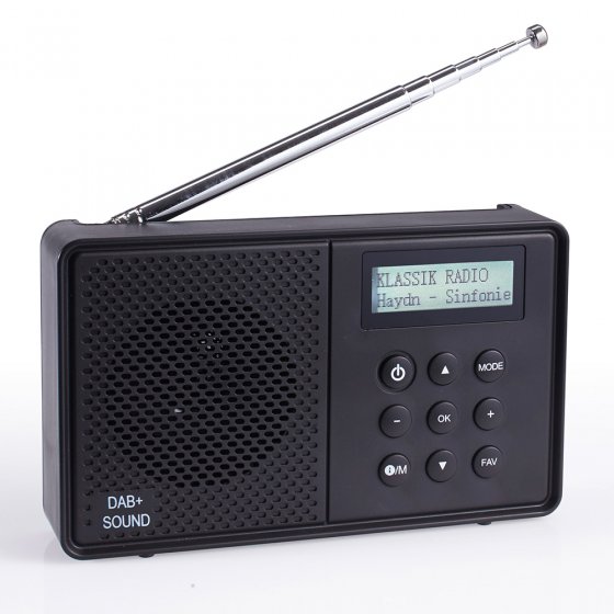 Compacte DAB+-/FM-radio 