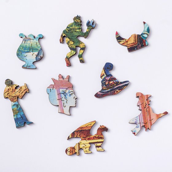 Houten puzzel ’Antiekwinkel’ 