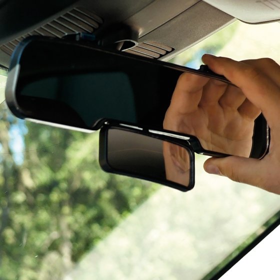 Double rétroviseur grand angle 