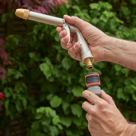 Pistolet d'arrosage en laiton 