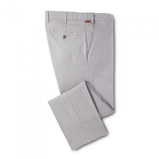 Katoenen broek met elastische tailleband 