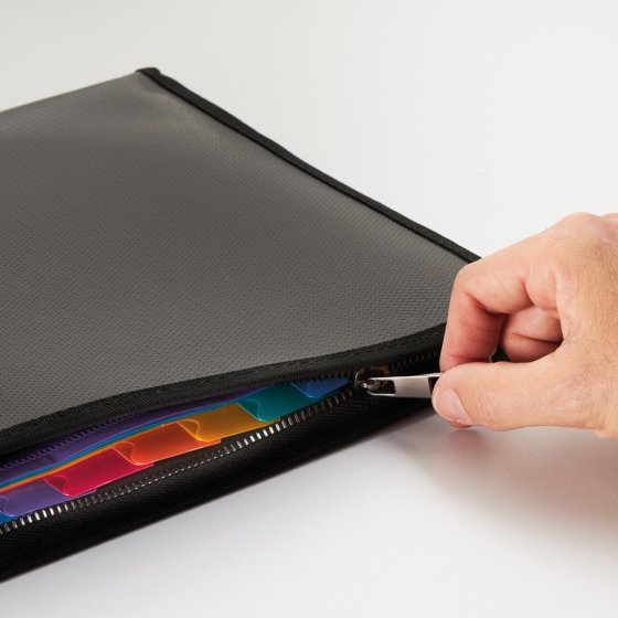 Porte-documents organiseur ignifuge 