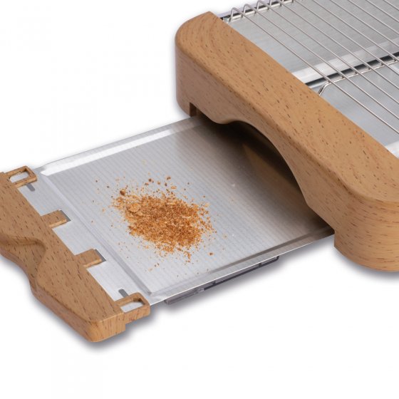 Horizontale flat toaster 