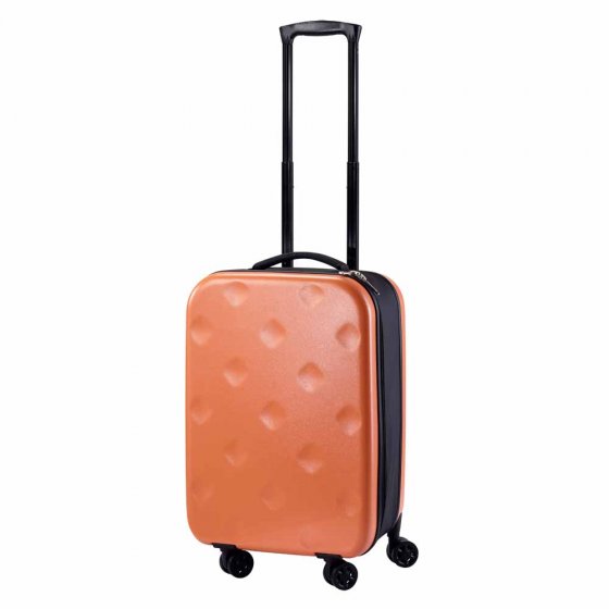 Ultraplatte rolkoffer Oranje