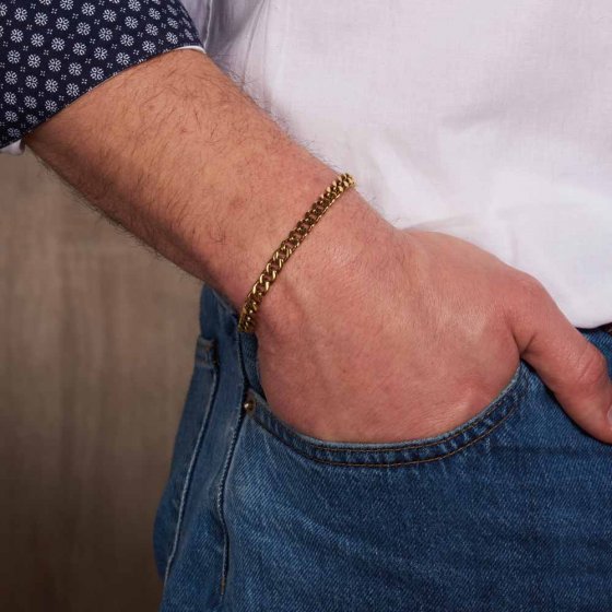 Bracelet homme à maillons 