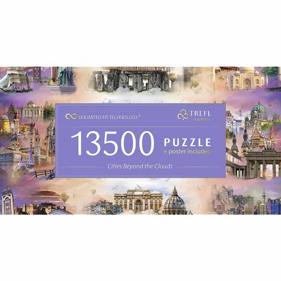 Puzzle Premium « Villes au-dessus des nuages » 