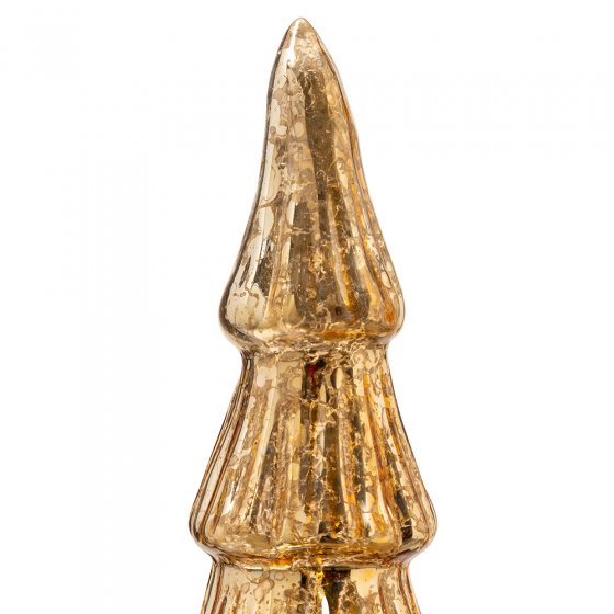 LED-glazen kerstboom 