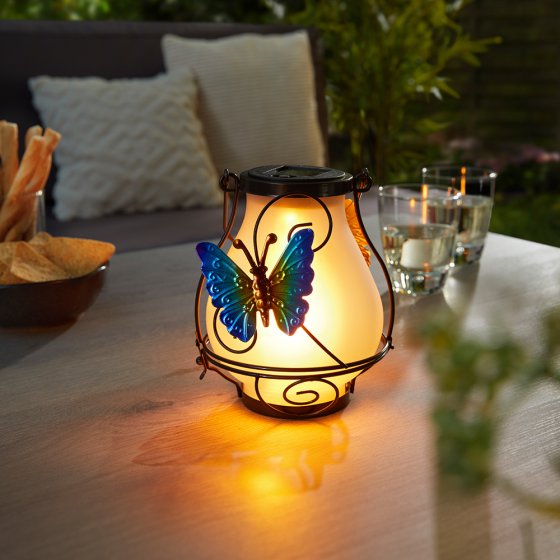 Lampe solaire « Papillon » 
