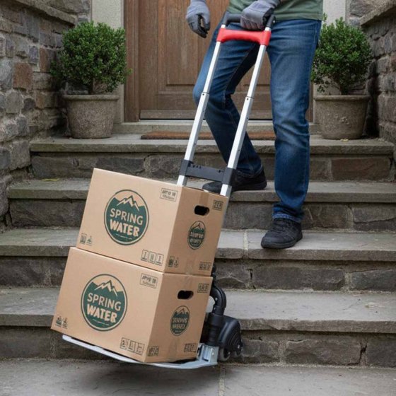 Opvouwbare traploopkar 