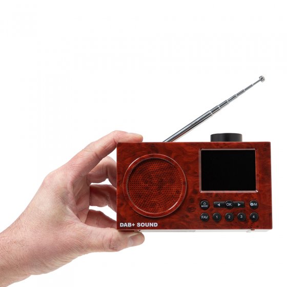 Compacte DAB+-radio met kleurendisplay 