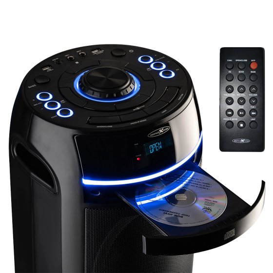 Enceinte colonne avec compartiment CD 