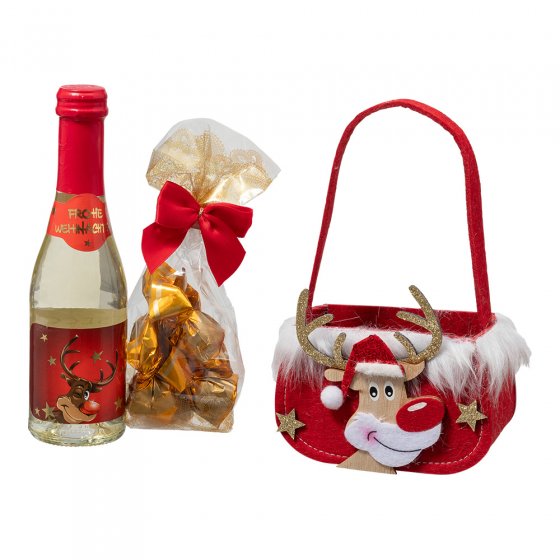 Sac cadeau de Noël Élan 