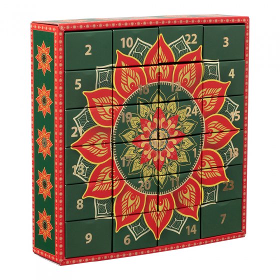 Adventskalender, geurkaarsen 