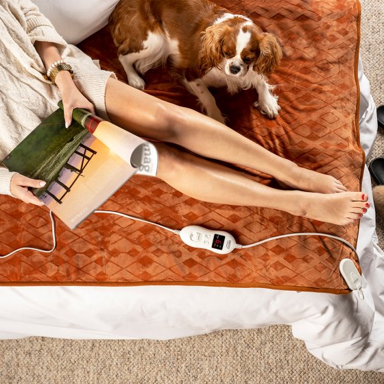 Elektrische verwarmde dekbedovertrek 