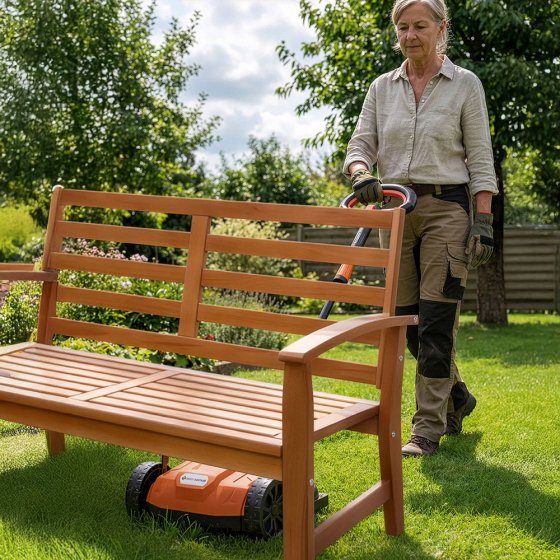 Tondeuse à gazon sans fil à une main 