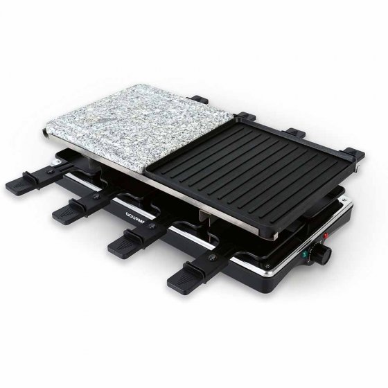 Raclettegrill met natuursteen 